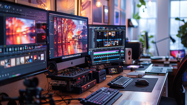 Professional video editing and post production